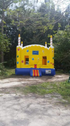 15x15 Birthday Cake Bounce House